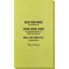 Wash Scrub Rinse Bamboo Luxe Guest Towels