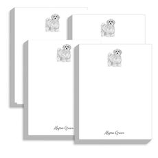 Pick Your Dog Mini Notepad Set