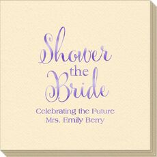 Shower The Bride Linen Like Napkins