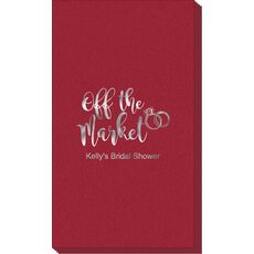 Off The Market Rings Linen Like Guest Towels