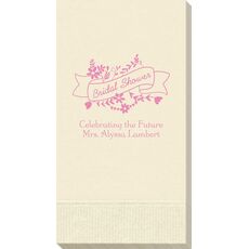 Bridal Shower Ribbon Guest Towels