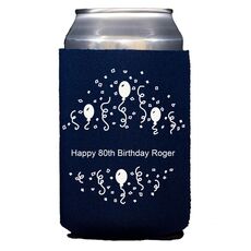 Balloons and Streamers Collapsible Huggers