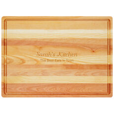 Your Text Master Wood Cutting Board