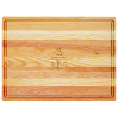 Anchor Name Master Wood Cutting Board