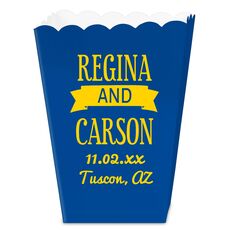 Celebration Couple Mini Popcorn Boxes