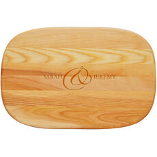 Ampersand Names Medium 15-inch Wood Cutting Board