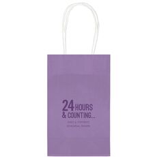 24 Hours and Counting Medium Twisted Handled Bags