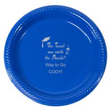 Tassel Hassle Plastic Plates