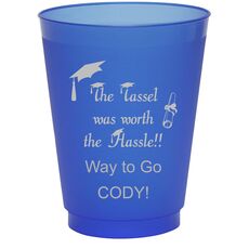 Tassel Hassle Colored Shatterproof Cups