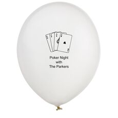 All Aces Latex Balloons