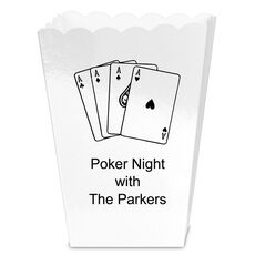 All Aces Mini Popcorn Boxes