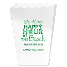 Happy Hour at the Beach Mini Popcorn Boxes
