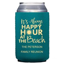 Happy Hour at the Beach Collapsible Huggers