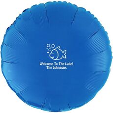 Happy Little Fish Mylar Balloons