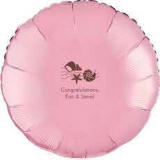 Sea Shells Mylar Balloons