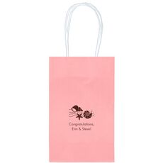 Sea Shells Medium Twisted Handled Bags