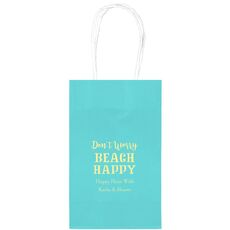 Don't Worry Beach Happy Medium Twisted Handled Bags