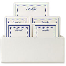 Dotty Notepad Set with White Holder