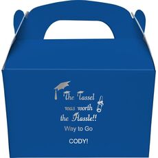 Tassel Hassle Gable Favor Boxes