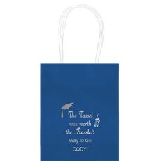 Tassel Hassle Mini Twisted Handled Bags