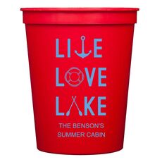 Live, Love, Lake Stadium Cups