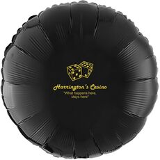Roll the Dice Mylar Balloons