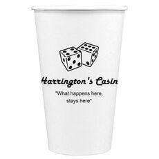 Roll the Dice Paper Coffee Cups