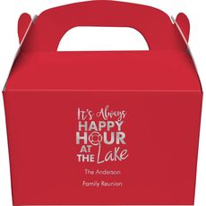 Happy Hour at the Lake Gable Favor Boxes