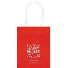 Happy Hour at the Lake Mini Twisted Handled Bags