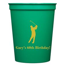 Golf Day Stadium Cups