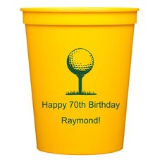 Golf Tee Stadium Cups