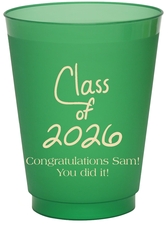 Fun Class of Calligraphy Colored Shatterproof Cups