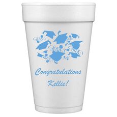 Graduation Celebration Styrofoam Cups