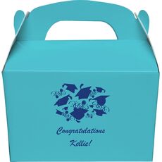 Graduation Celebration Gable Favor Boxes