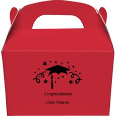 Grad Party Gable Favor Boxes