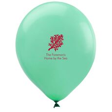 Coral Reef Latex Balloons