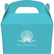 Graceful Seashell Gable Favor Boxes