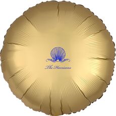 Graceful Seashell Mylar Balloons