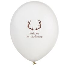 Antlers Latex Balloons