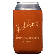 Expressive Script Gather Collapsible Huggers