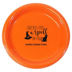 Spell On You Halloween Plastic Plates