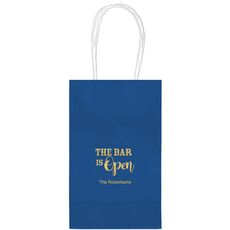 The Bar is Open Medium Twisted Handled Bags