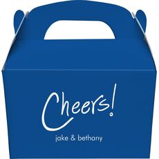 Fun Cheers Gable Favor Boxes