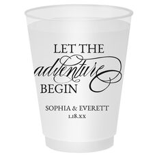 Let the Adventure Begin Shatterproof Cups
