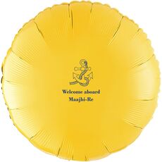 Boat Anchor Mylar Balloons