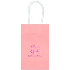 Sweet Baby Girl Medium Twisted Handled Bags