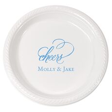 Refined Cheers Plastic Plates