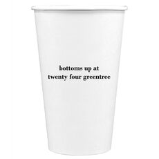 Your Statement Paper Coffee Cups