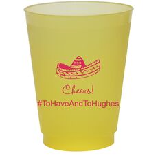 Sombrero Colored Shatterproof Cups