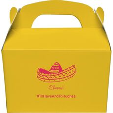 Sombrero Gable Favor Boxes